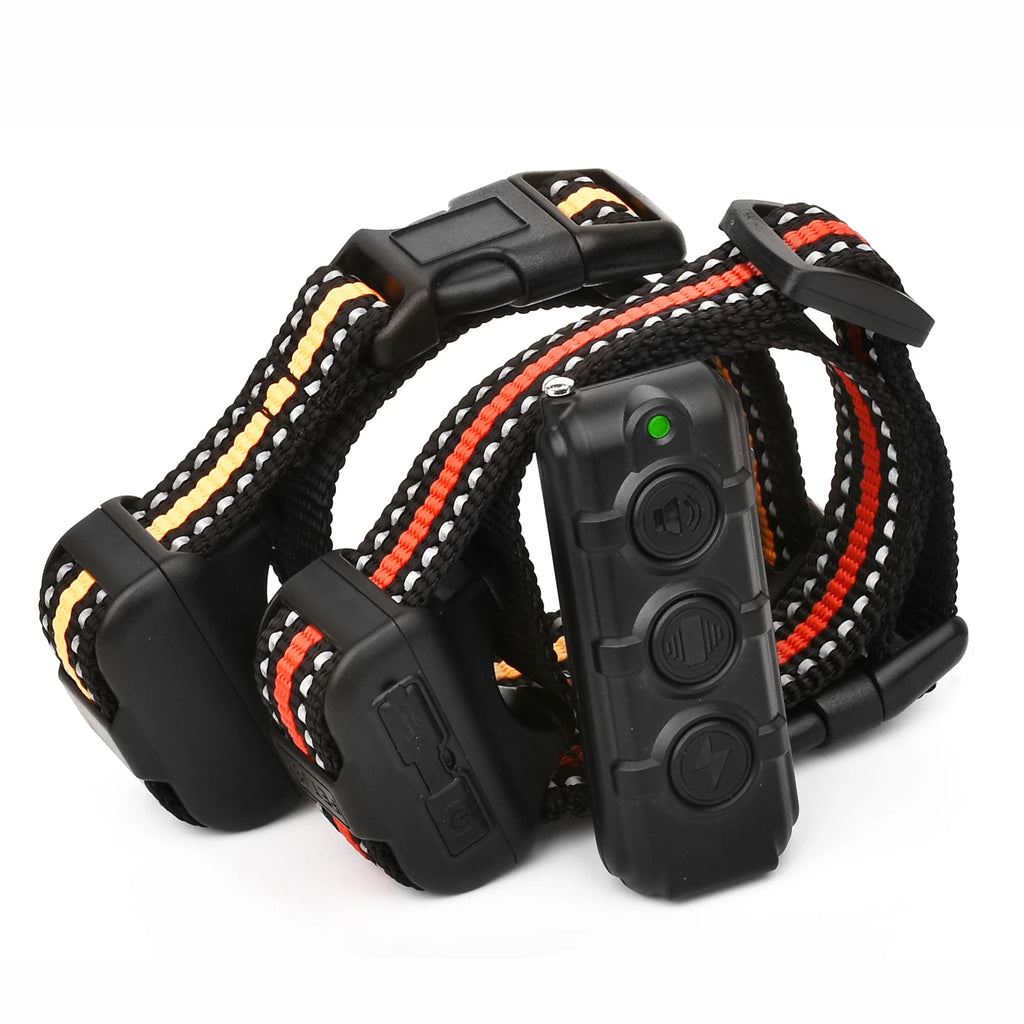 Wiederaufladbares Antibell-Hundetrainingshalsband, wasserdicht, mit Fernbedienung, Haustierprodukt, für Welpen und kleine Hunde, 400 m Reichweite