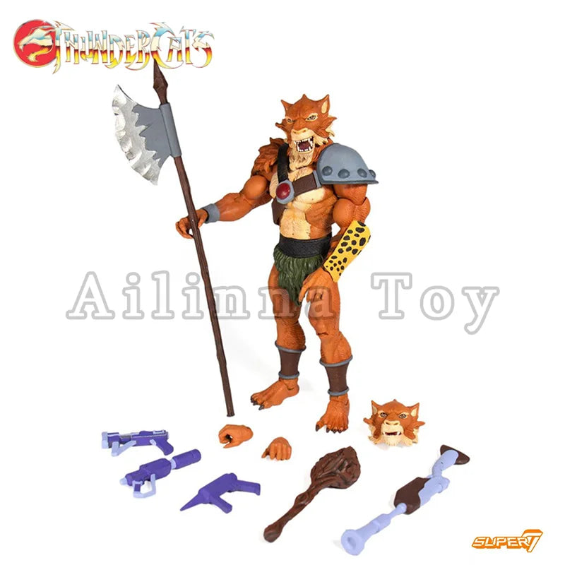Super7 Thundercats 7inches Ultimates Action Figure Wave 1 Lion-O Mumm-Ra Anime Collection Movie Model For Gift Free Shipping