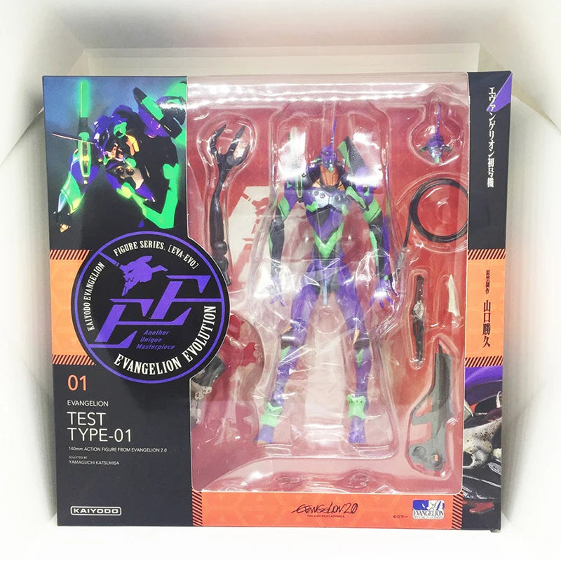Mafex Евангелион EVA 01 Фигура Revoltech 080 Евангелион EVA 01 Екшън Фигурка Модел Играчка Кукла Подарък