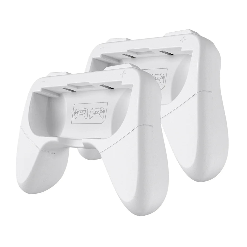 2pc Joycon Bracket Stand Holder Wheel Grip For Nintendo Switch/Nintendo Switch OLED JOY CON Controller Gamepad Hand Grip