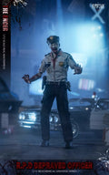 Resident Evil Zombie Police Zombie Patriot - Patriot Studio 1/12 Resident Evil Zombie Raccoon City Zombie Police, Angry One (Open Mouth)