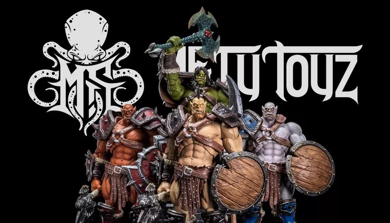 metytoyz Orc Squad Frost Orc Figure World of Warcraft