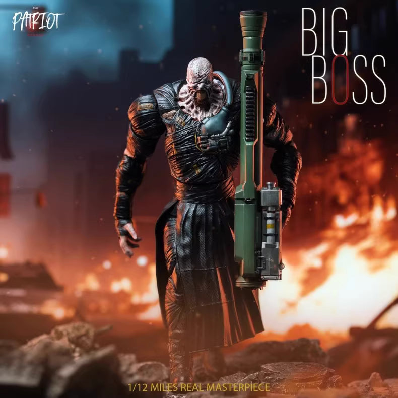 Patriot Resident Evil Big Boss Nemesis 1/12 Scale Articulated Figure