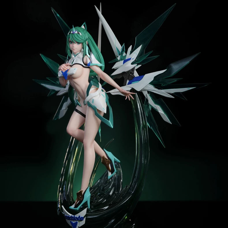 Pre-sales Xenoblade Chronicles 2 Little Green 1/6 scale mecha light statue, the third figure in the Niji XB2 series