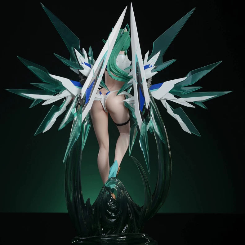 Pre-sales Xenoblade Chronicles 2 Little Green 1/6 scale mecha light statue, the third figure in the Niji XB2 series