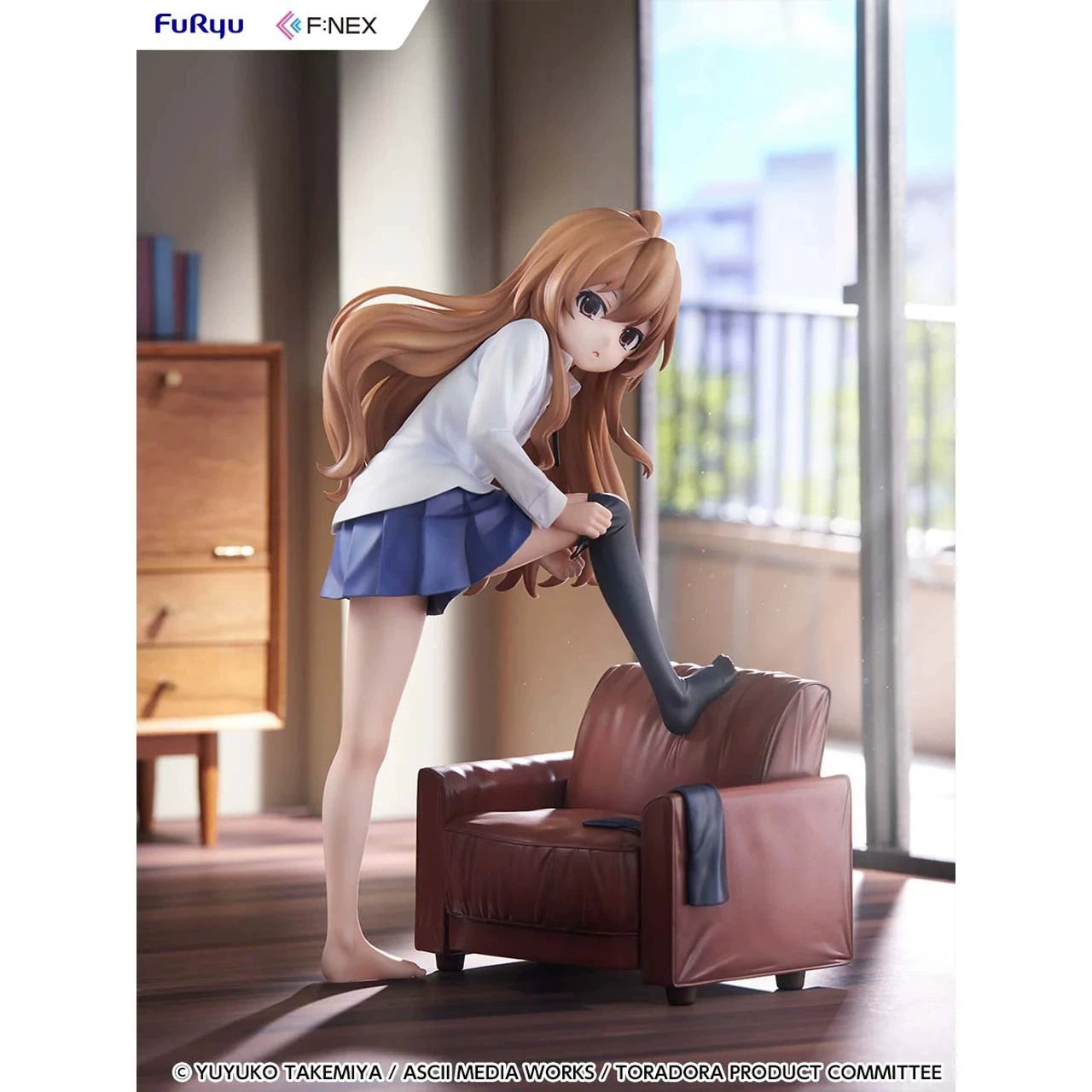 F:NEX Toradora! Taiga Aisaka 1/7 Scale Figure Includes bonus interchangeable face