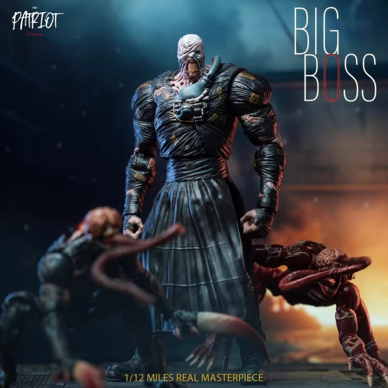 Patriot Resident Evil Big Boss Nemesis 1/12 Scale Articulated Figure