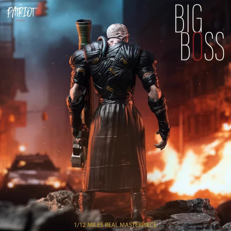 Patriot Resident Evil Big Boss Nemesis 1/12 Scale Articulated Figure
