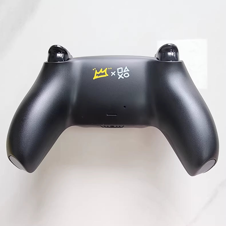 Sony original PS5 controller modified and upgraded with Hall TMR joysticks: Vegeta and Goku design.