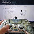 Sony PS5 Original Controller Upgrade with Hall TMR Joystick: Crane Dance Silver Dragon