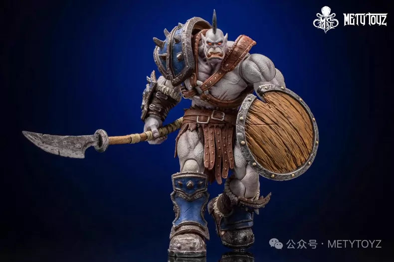 metytoyz Orc Squad Frost Orc Figure World of Warcraft