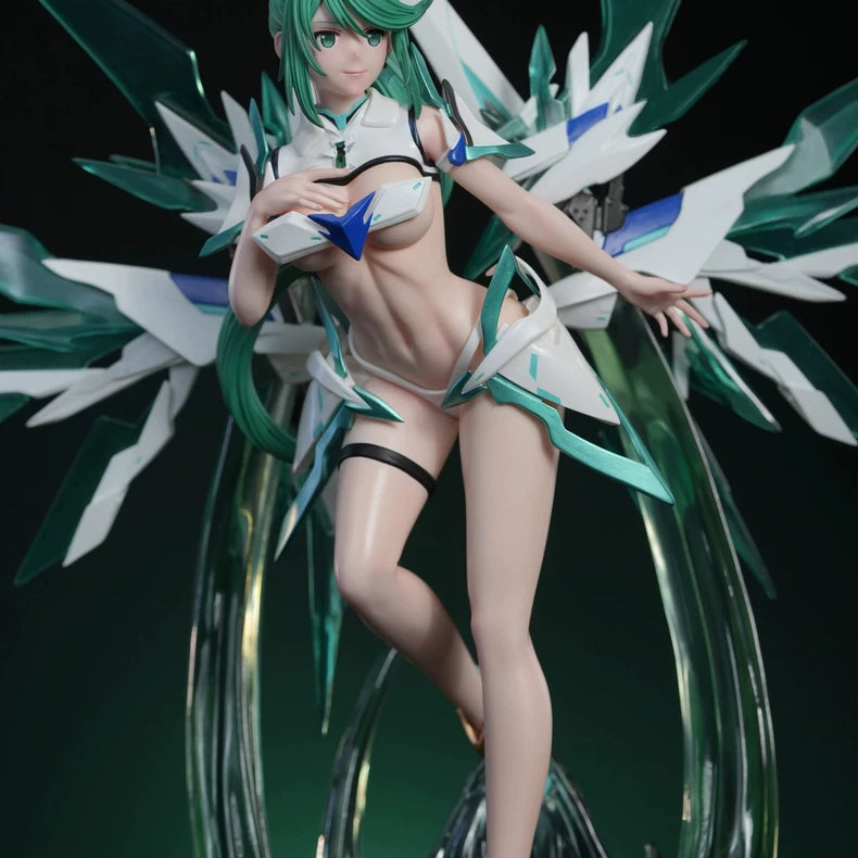 Pre-sales Xenoblade Chronicles 2 Little Green 1/6 scale mecha light statue, the third figure in the Niji XB2 series