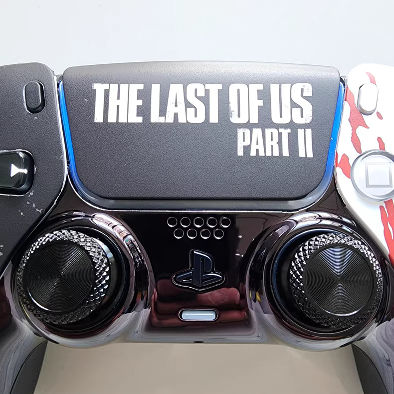 Sony original PS5 controller modified and upgraded with Hall TMR joysticks: The Last of Us edition. &nbsp;