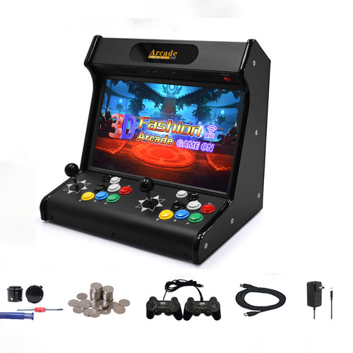 18.5 Inch Arcade Game Machine with 50 Coins One for Two Handles