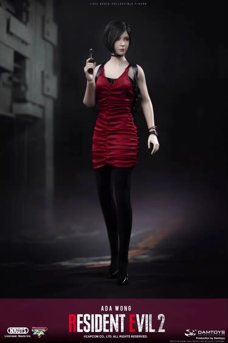 DAMTOYS NAUTS 1/6 Resident Evil 2 Ada Wong (Articulated) DMS039