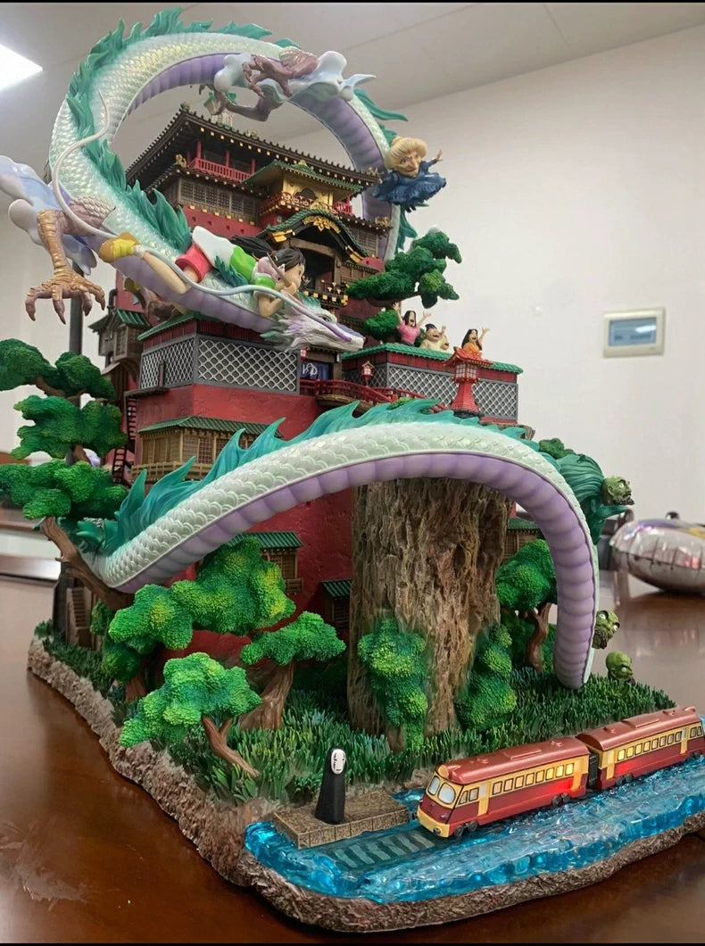 Pre-order 50cm Spirited Away Bathhouse Scene Statue, made of resin