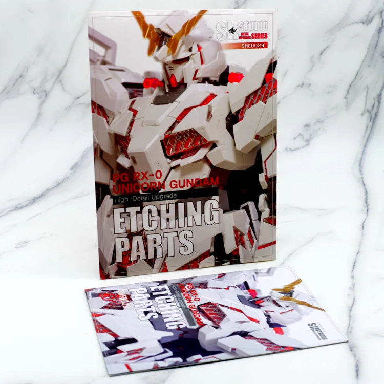 SH STUDIO for Gundam  PG 1/60 UNICORN Special Etching Sheet Assembled Model Accessories