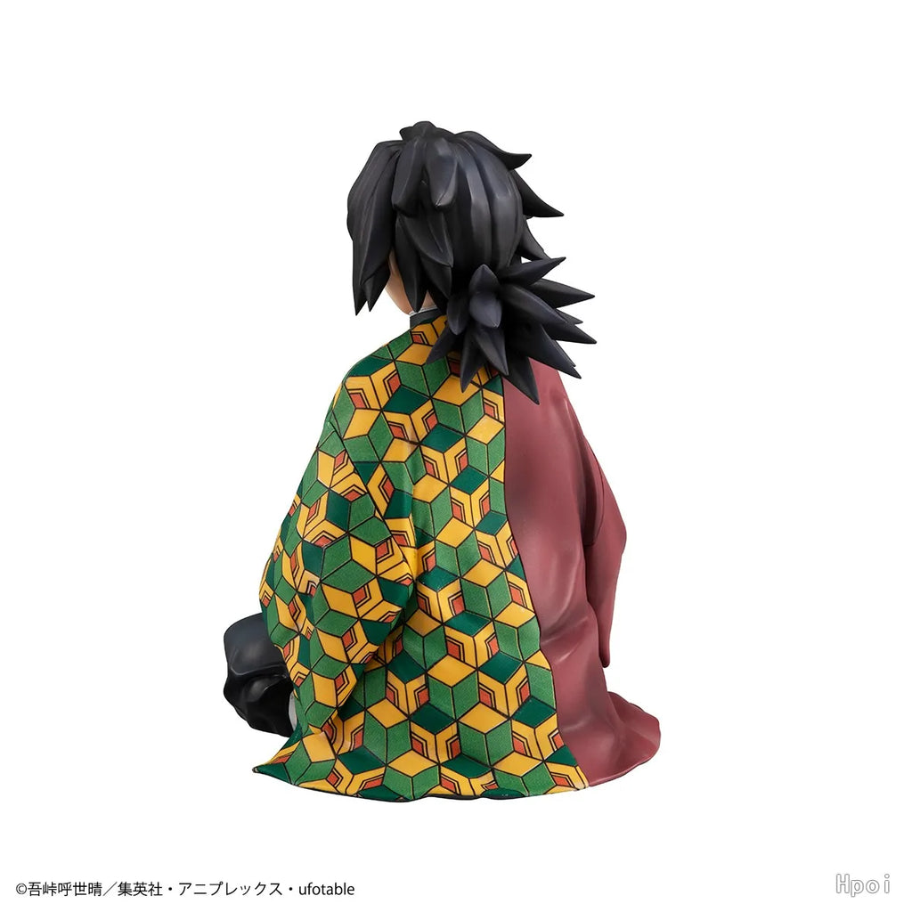In Stock Original Genuine MegaHouse GEM Series Demon Slayer Tomioka Giyuu 90mm Action Figure Model Kit Collectible Gift Ornament