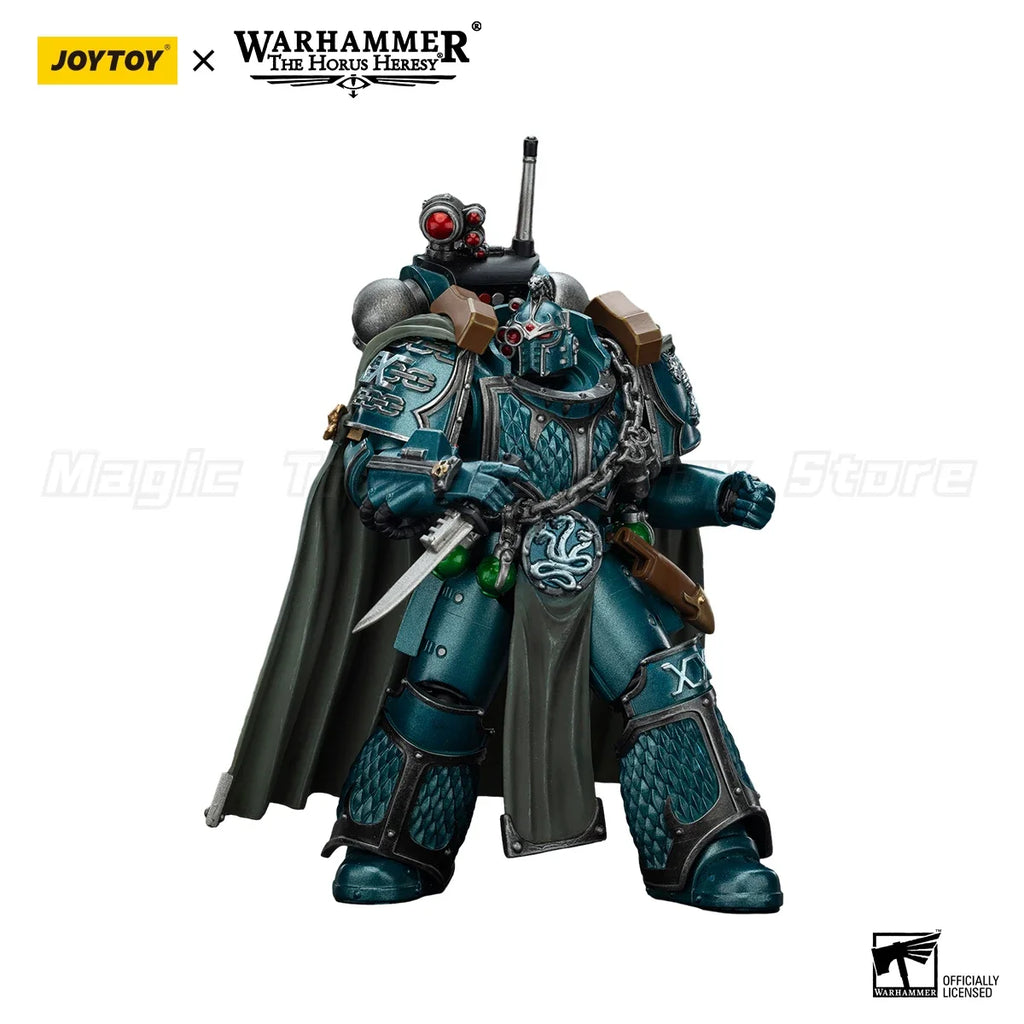 【MT】JOYTOY 1/18 Action Figure Warhammer 40K The Horus Heresy Alpha Legion Exodus Headhunter Prime Model Toy Gift