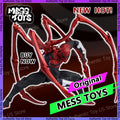 New MessToys Spiderman Figure Mess Toys Superior Neighbor Action Figure CT Toys Black Red Spider Man Figurine Kid Toy Gift