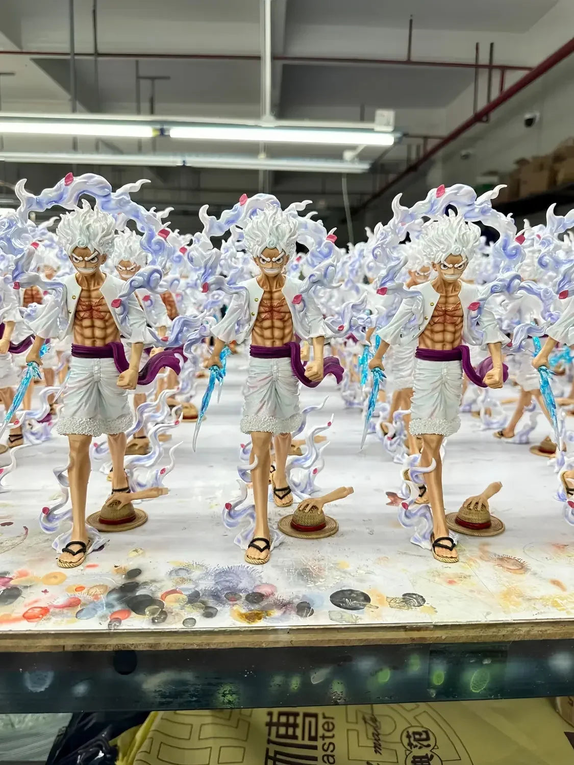 23см Аниме Zook Luffy One Piece GK NIKE Monkey D. Luffy Екшън фигурки PVC статуя Модел кукла Колекция Настолни играчки Декорация