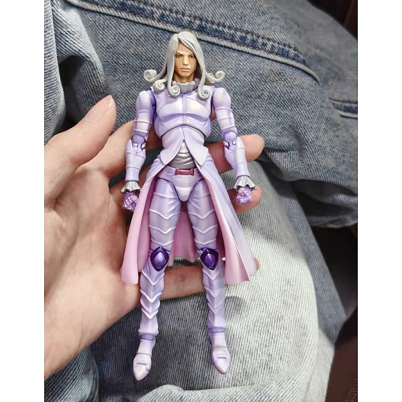 Medicos Super Action Statue Funny Valentine JoJo's Bizarre Adventure Steel Ball Run Collectible Anime Action Figure In Stock
