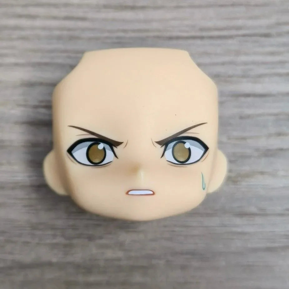 zuotengzhendong GSC Clay Man Face doll face hair doll accessories