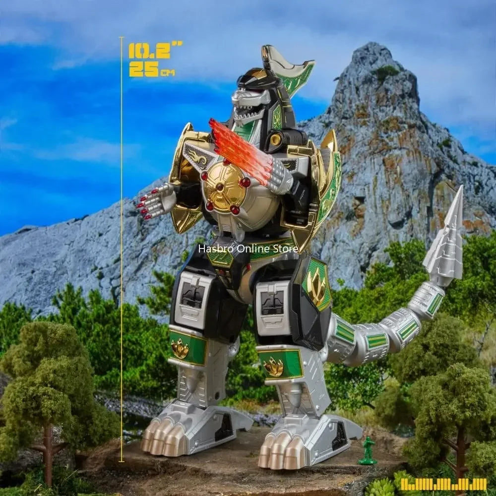 Hasbro Power Rangers Lightning Collection 1:144 Scale Zord Ascension Project Mighty Morphin Dragonzord for Birthday Gift F5179