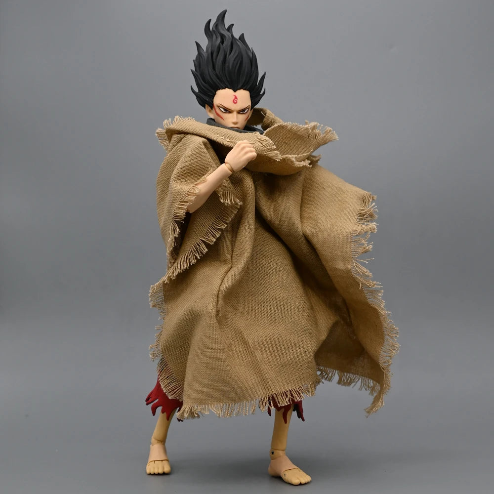 1/12 Scale Collectible Figure Anime Hero Cloak Battle Damage Edition Cloak Knight Clothes Fit 6" Action Figure Soldier Body