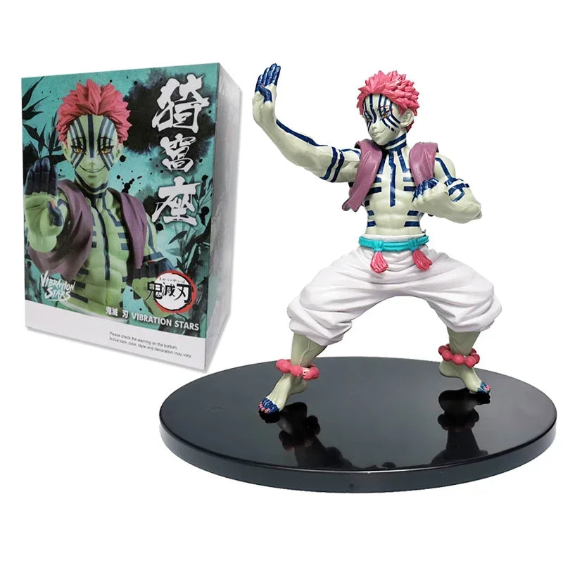 Anime Figure Demon Slayer Figures Kimetsu No Yaiba Doll Tanjiro Nezuko Zenitsu Figurine Inosuke Warrior Action Figure Model Toys