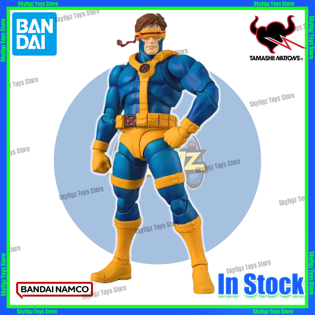 In Stock Bandai Soul SHF Marvel X-Men Cyclops GAMERVERSE Movable Finished Figure Doll Collection Gift