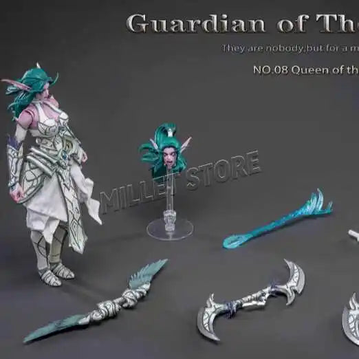 Mithril Studio 08 Guardiam of The Horde No.O7 Elune Queen of The Moon Anime Model Toys for Boys Gifts Original Box
