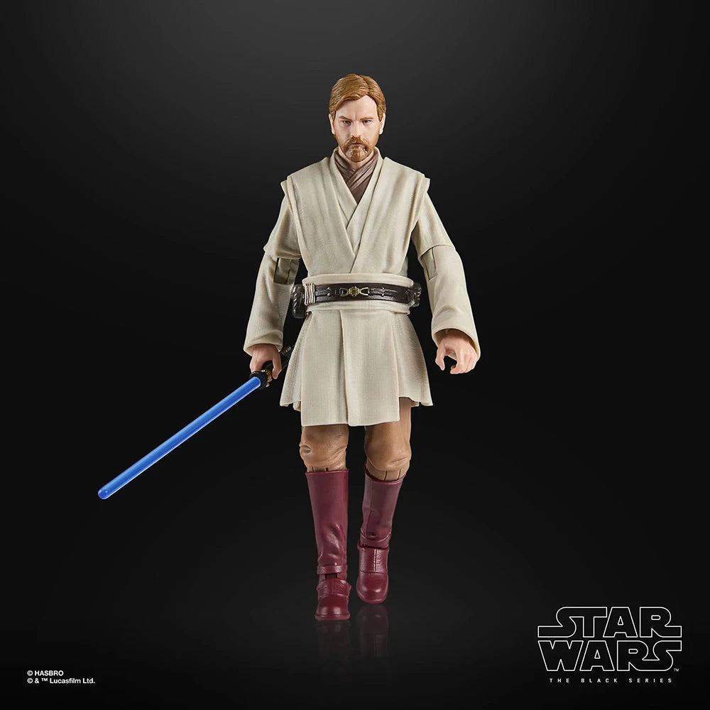 [In-Stock] Hasbro Star Wars The Black Series Anakin Skywalker & Obi-Wan Kenobi 15cm Collectible Action Anime Figure Model Toys