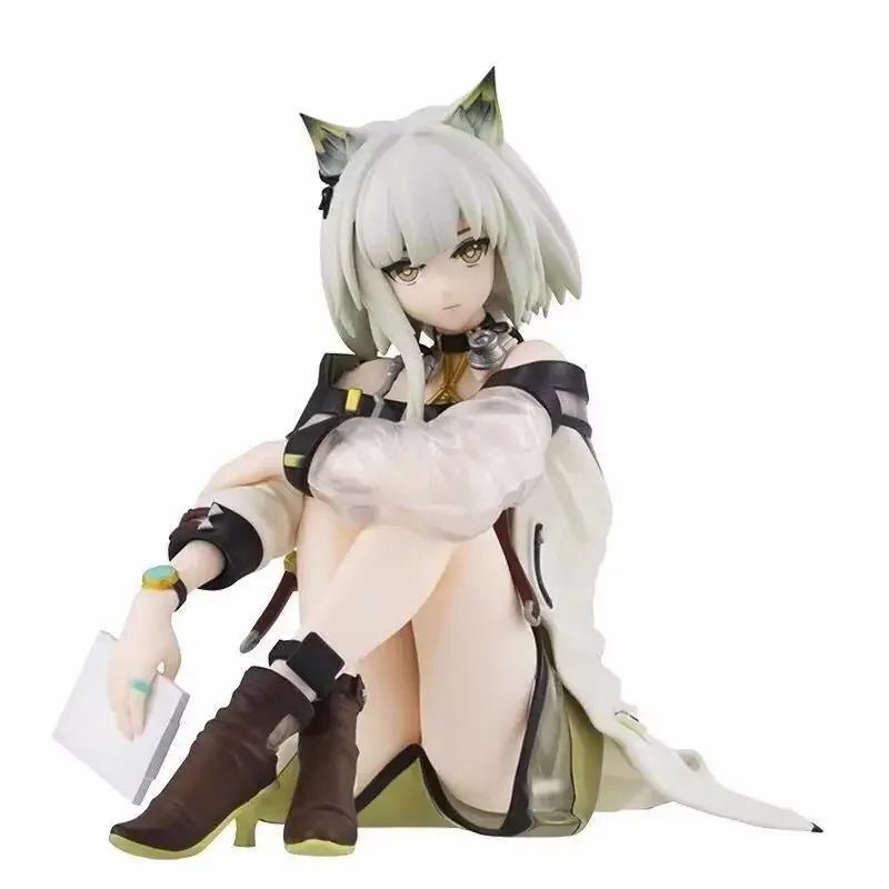 FuRyu Game Arknights Action Figures Kal'tsit Girl Pvc Action Figure Model Collection Toy 10cm