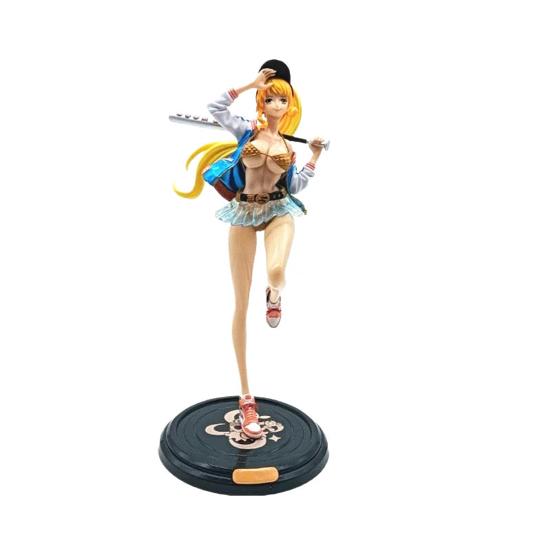 33 cm Anime One Piece Nami Puppe Handgefertigte PVC Sammlerstück Desktop Dekoration Statue Modell Puppe Spielzeug Geschenk Ornamente