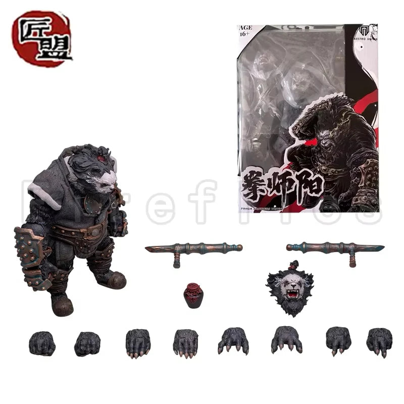 1/12 8inches Jiang Meng Action Figure Furayplanet Series Wave 5 Panda Yin And Yang Anime Model