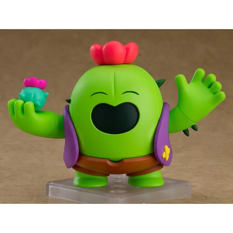 GSC Produces Q-version Movable Humanoid Nendoroid Brawl Stars Anime Spike Character Model Figurine As A Holiday Gift for Friends
