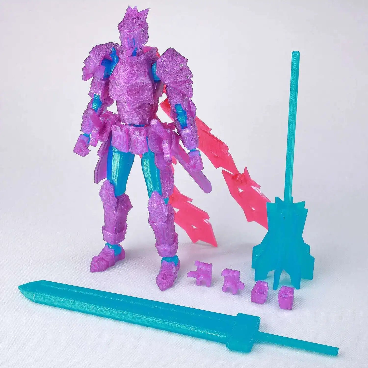 9L3D Lucky13 The Walking Dead Multi Jointed Anime Figure Collectible Full Body Movable Robot Cool Anime Figure for Birthday Gift