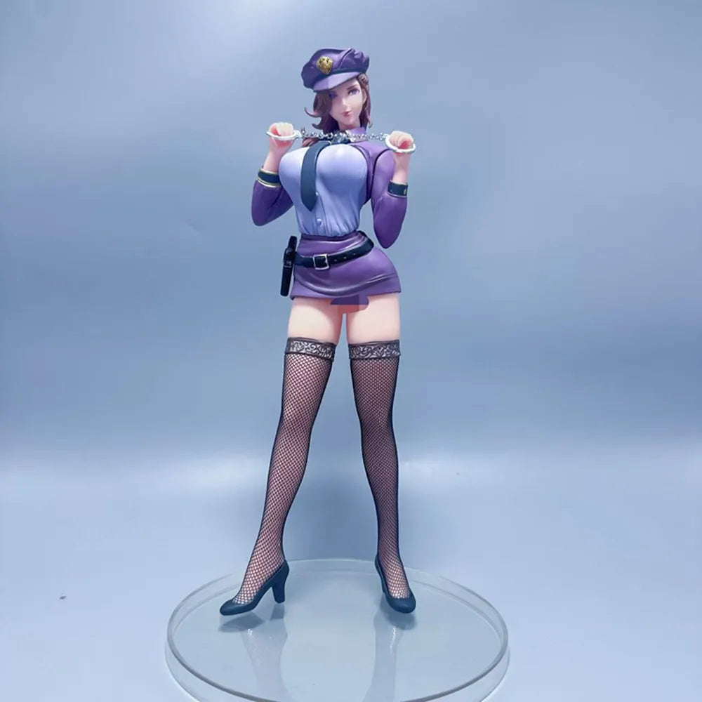 27cm Do S Married Policewoman Akiko Beautiful Girl Anime Handmade Action Figures Desktop Case Decoration Ornament Gift