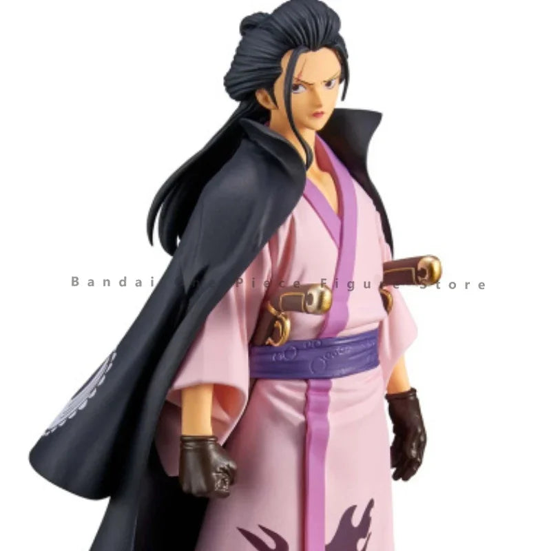 In Stock Original Bandai DXF THE GRANDLINE MEN FILM RED Izo Action Figures Animation Toys Gifts Model Collector Anime