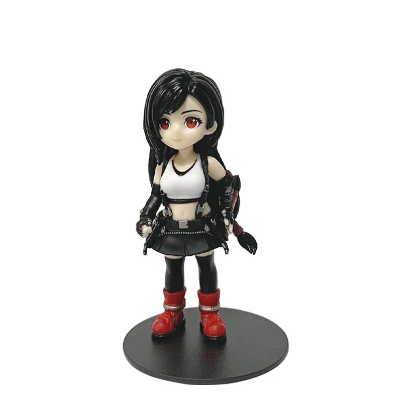 Anime PLAY ARTS Tifa Lockhart  Action Figure Model Toys Bookshelf Ornament Gift