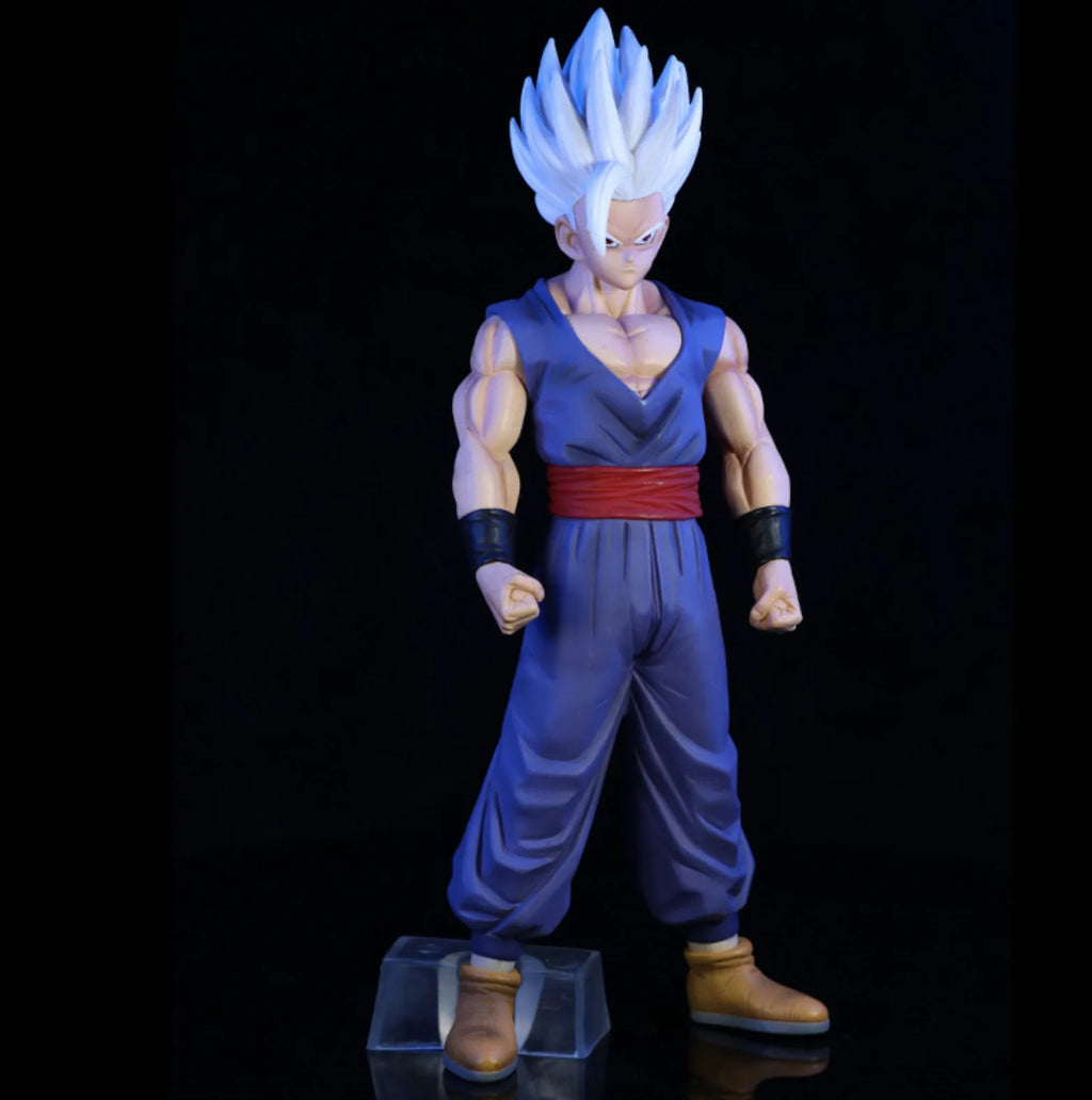 28 cm große Anime Dragon Ball Z Super Saiyan Son Gohan Cape Ver. GK PVC Actionfigur Statue Sammlerstück Kinderspielzeug Puppe Geschenk