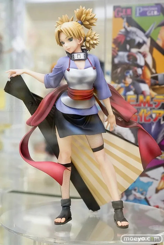 【In Stock 】Original MegaHouse GALS NARUTO Shippuden Temari Figures Animation Ornaments