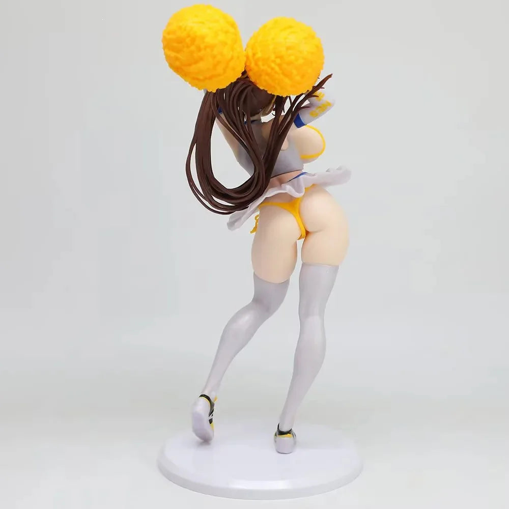 26cm Native Hentail Matsuri Figure Sunshine Cheerleader Sexy Girl PVC Adult Anime Rocket Boy Statue Figure