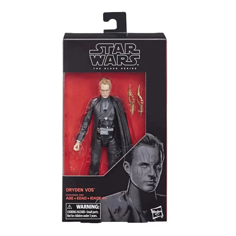Genuine Hasbro Star Wars RC-1207 Sev Clone Commander Black Series 6-Inch Exclusive Assemble Toy for Boys Girls Kids Gift Model