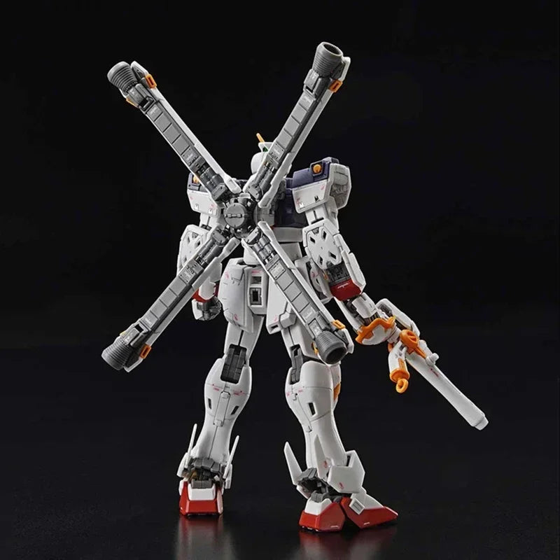 Gundam Bandai RG 1/144 31  X1 CROSS BONE Toy Figures Gifts for Children Anime Assembly Action Mech Original Product