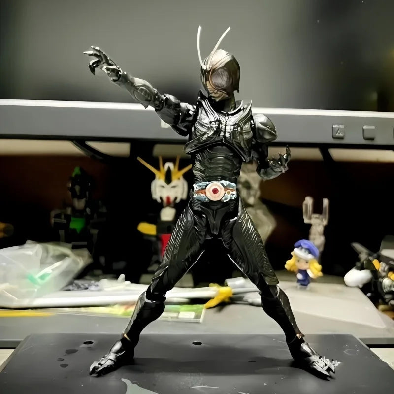 15cm Kamen Rider Black Sun Japanese Anime Figure Statue Pvc Action Figurine Collection Model Toys Boy Gift Decoration Homes