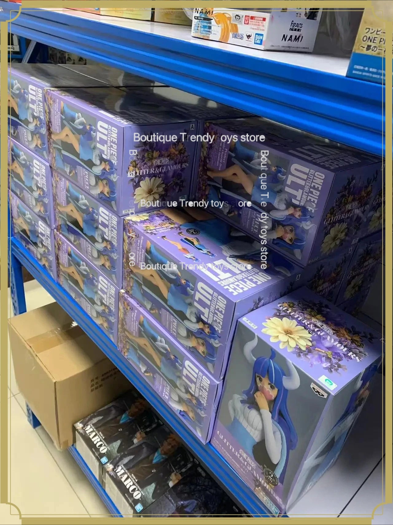 In Stock Bandai Original Banpresto One Piece Ulti Action Figure Model Doll Brand New Boxed Anime Characters Toys Model Garage