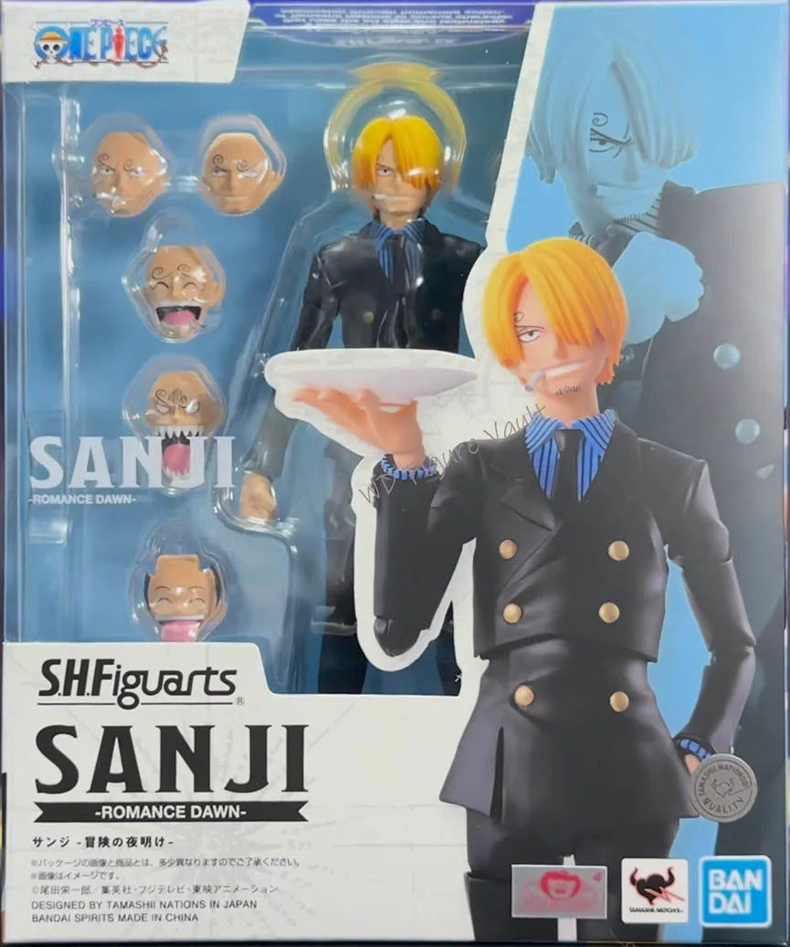 In stock Bandai One Piece S.H.Figuarts Sanji -Dawn of Adventure-  Figures Anime Model Genuine Boxed Toy Gift