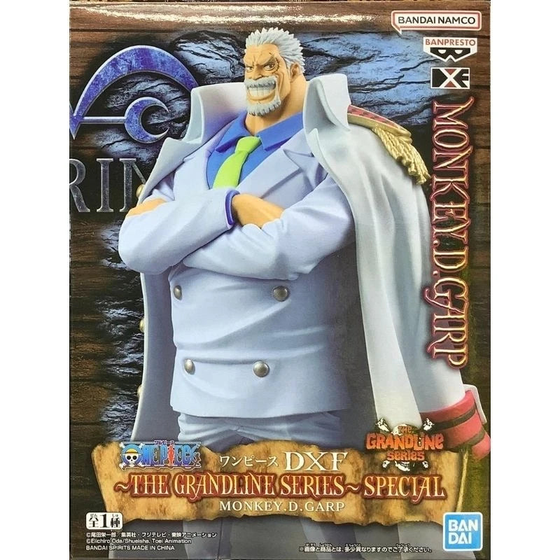 【IN STOCK】Original Banpresto DXF The Grandline Series Special One Piece Monkey D. Garp 17cm Action Figure PVC Collectible Model